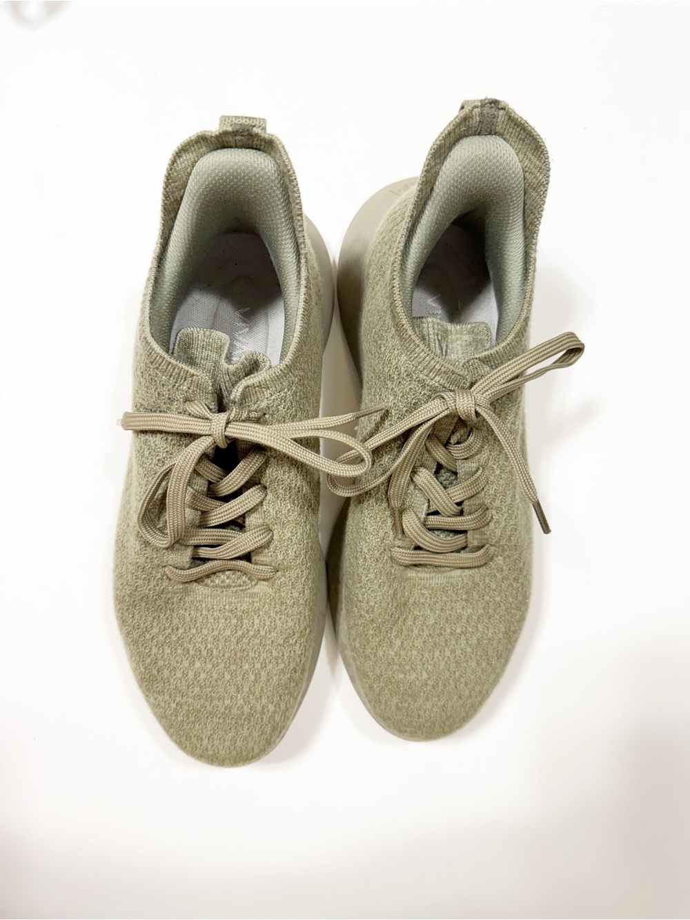 Vivaia Urban Unisex Sneaker Sliders Wool Sober Nature Green - Picture 2 of 7